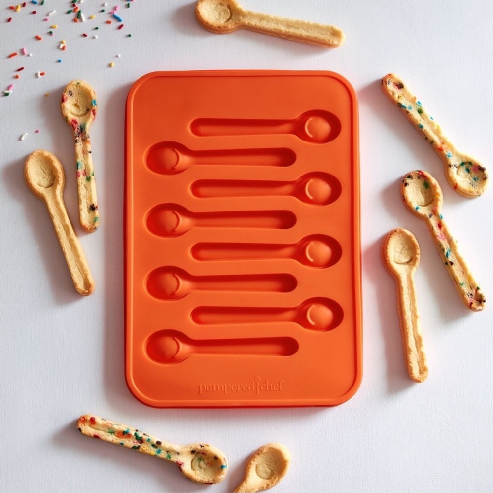 Pampered Chef Silicone‎ Spoon Mold chocolate bomb diy craft